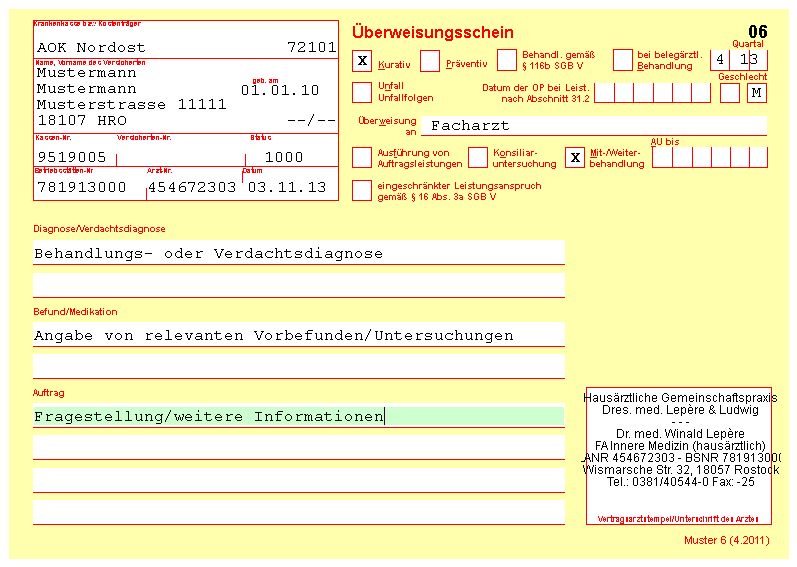 Facharzt für Allgemeinmedizin